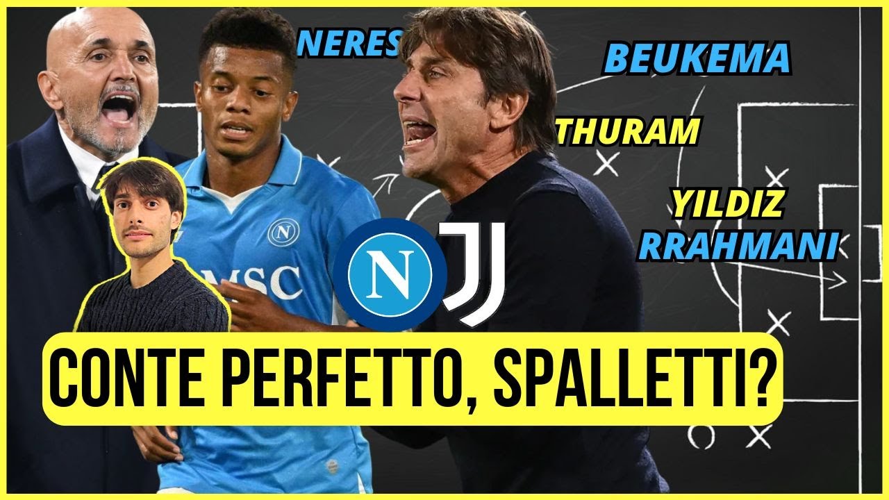 COME CONTE HA BATTUTO TATTICAMENTE SPALLETTI | Con Lavagna Tattica