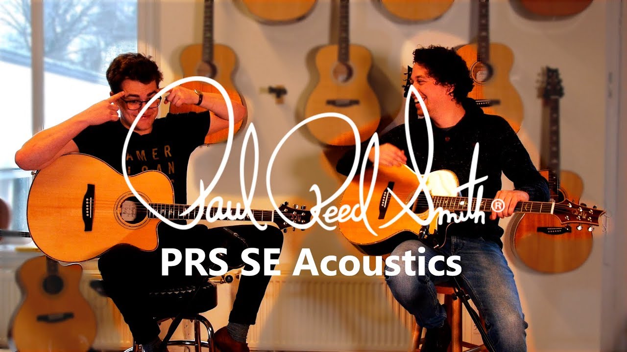 PRS SE Acoustic Guitar Line-Up! | TFOA