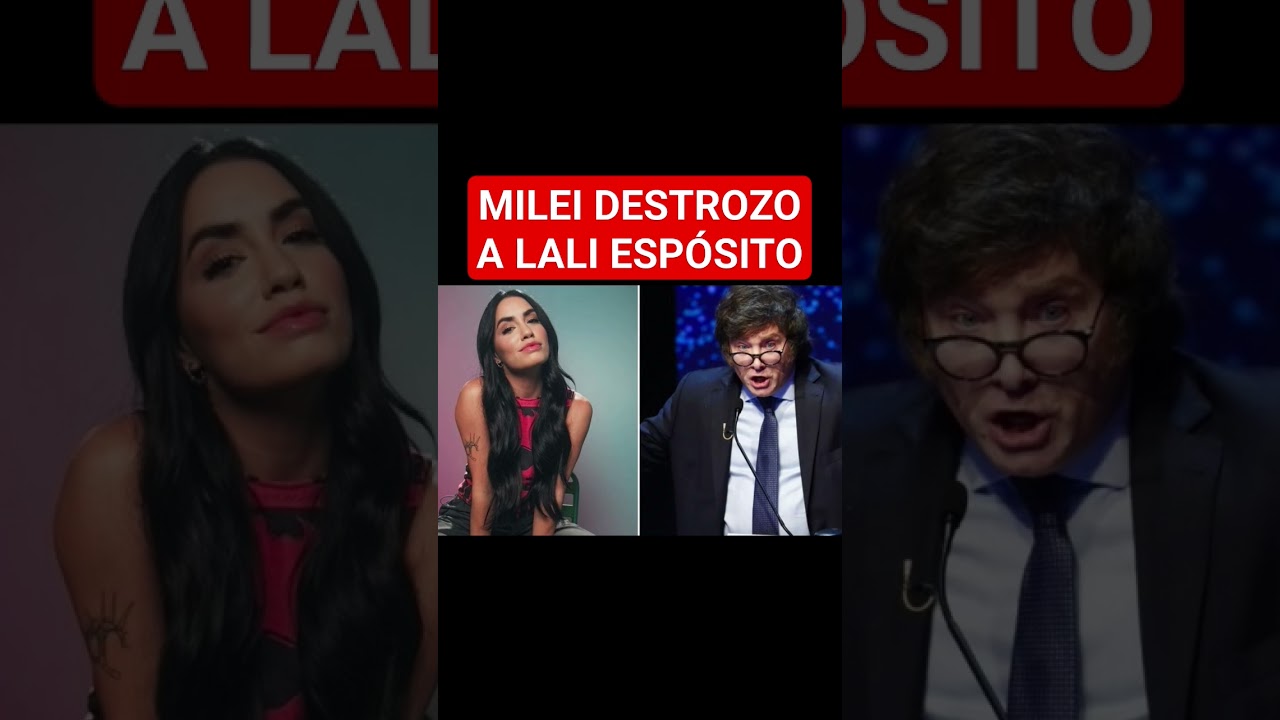 Milei Destrozo al Gobernador de la Rioja y a Lali Espósito 