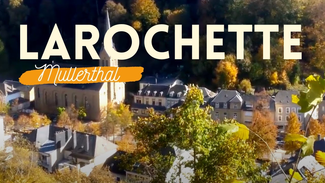 Superbe balade d'automne à Larochette (Mullerthal) + Visite du château