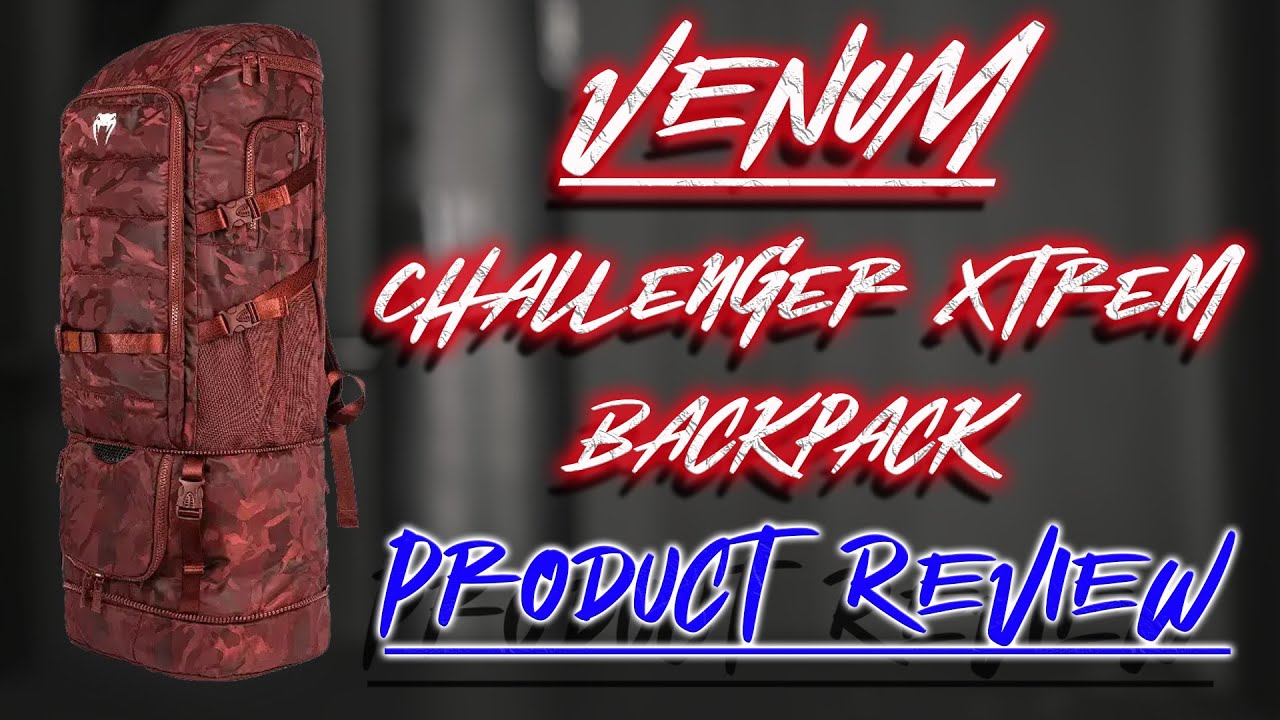 Venum Challenger Xtrem BackPack Camo/Burgundy - Product Review