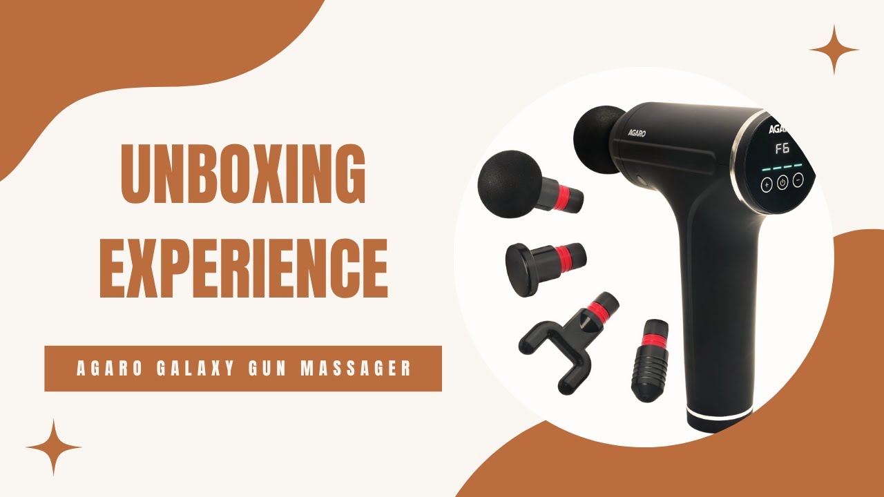 Unboxing | AGARO Galaxy Gun Massager
