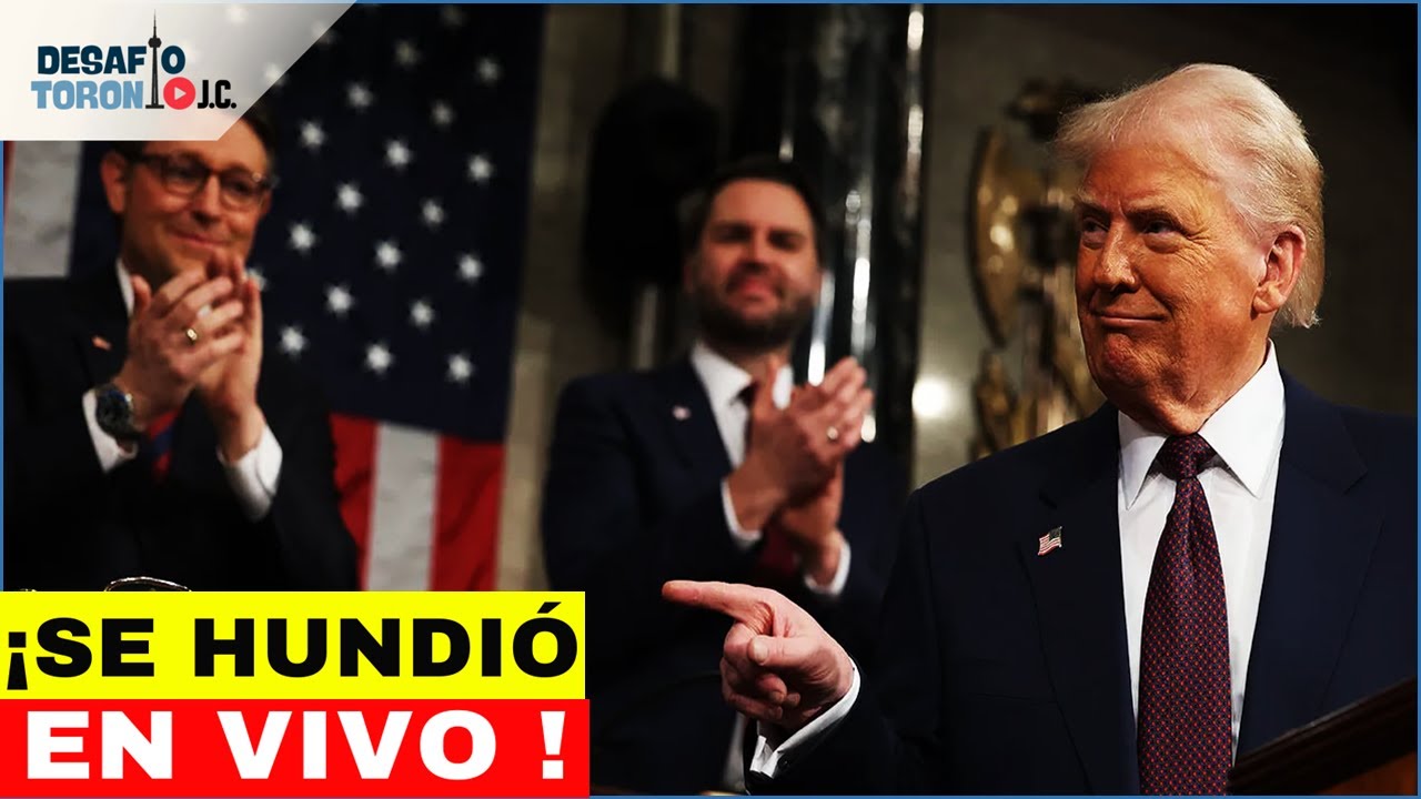 36% y BAJANDO: Trump Anuncia “Gran Economía” y la Realidad lo HUMILLA