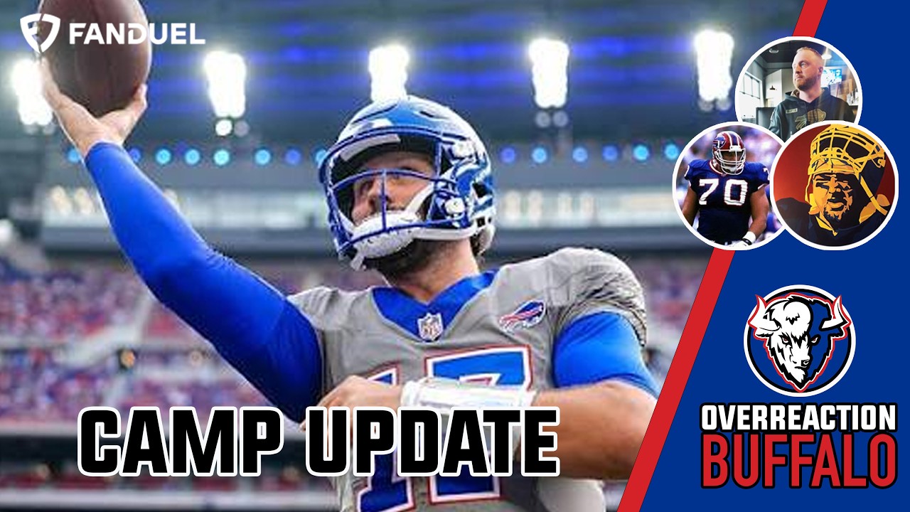 BUFFALO BILLS CAMP, BLUE vs RED SCRIMMAGE , NEW STADIUM and MORE | Overreaction Sports Report