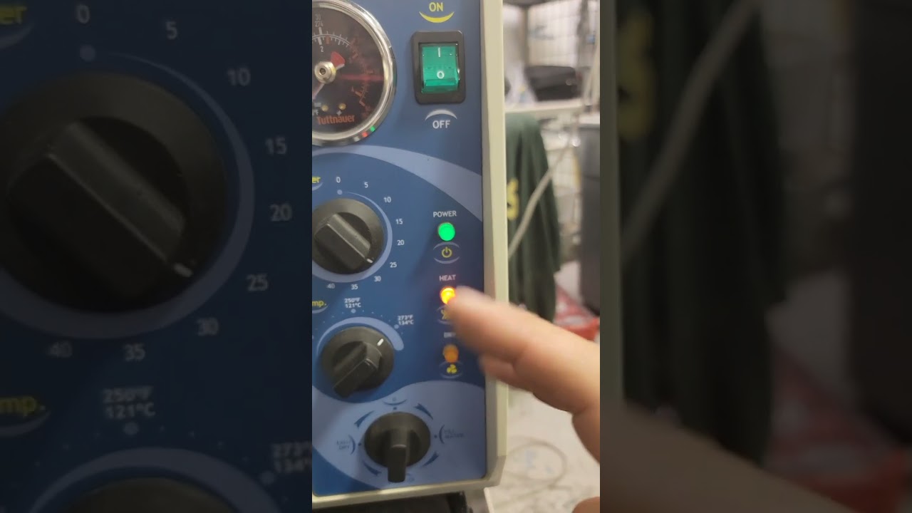 Tuttnauer 2540M - how to run the Tuttnauer 2540M sterilizer