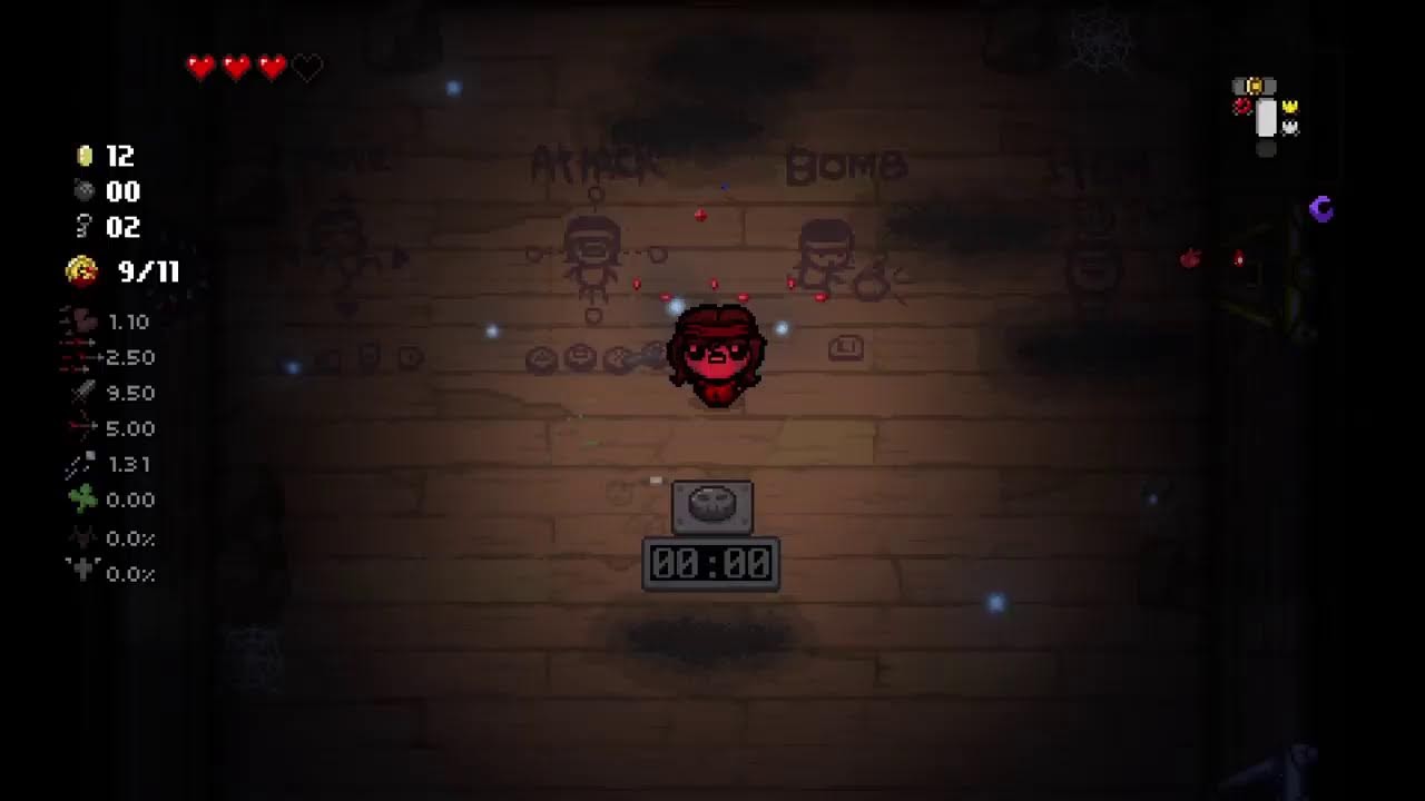 Furry plays the binding of isaac repentence