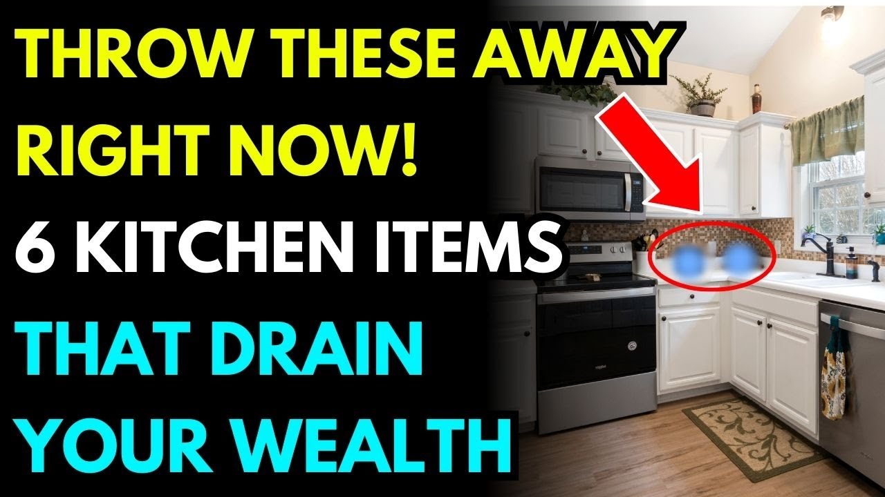 Throw Away These 6 Items From Your Kitchen And Let Luck & Wealth Flood Into Your Home!