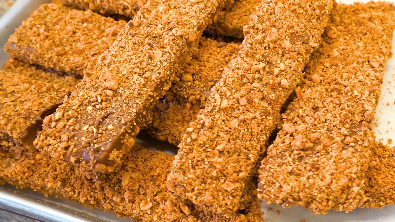 ALMOND BUTTER TOFFEE!! HOW To MAKE!!