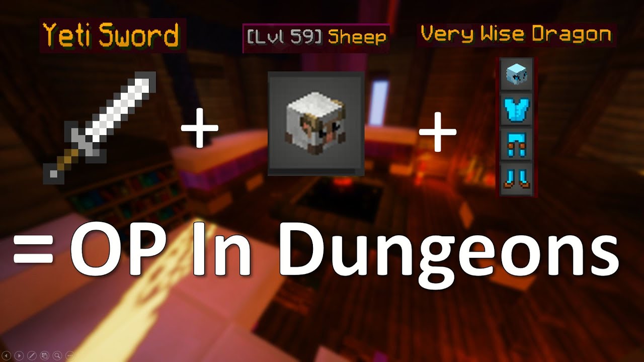 The BEST Mage Class In Dungeons (Hypixel Skyblock)