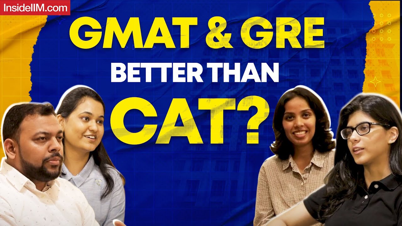 GMAT Vs GRE | How We Scored 750+ in GMAT & 320+ In GRE, Ft. BITSoM Students