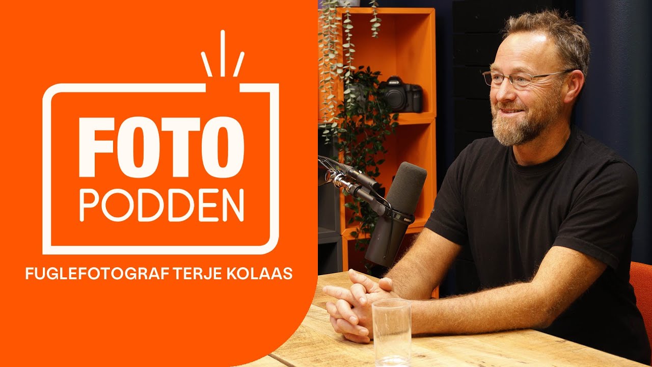 Fotopodden: Fuglefotograf Terje Kolaas