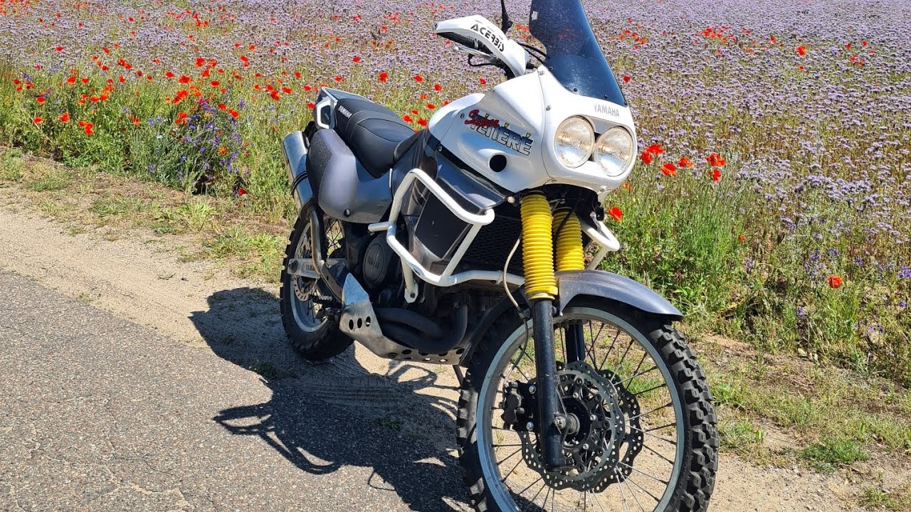 Yamaha XTZ 750 (850 TDM ENGINE) first ride