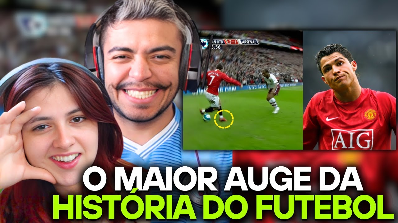CRISTIANO RONALDO e O MAIOR AUGE DA HISTÓRIA DO FUTEBOL | REACT