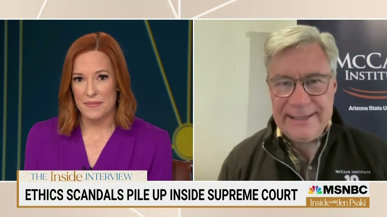 Sen. Whitehouse and Psaki Scrutinize the Supreme Court's Ethics Failures