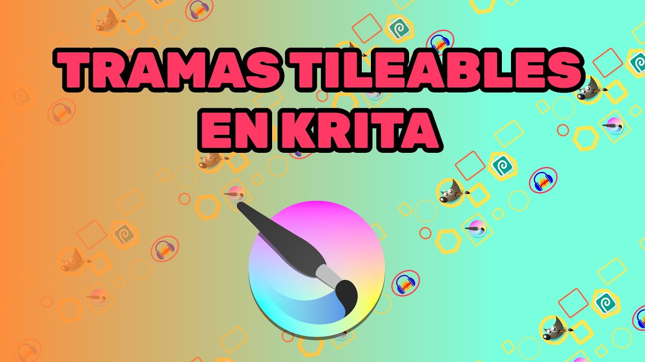 Tramas Tileables en Krita.