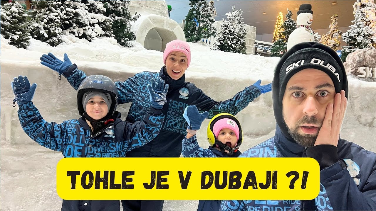ABSOLUTN&Iacute; &Uacute;LET V DUBAJI! (SNĚŽN&Yacute; PARK V OBCHOĎ&Aacute;KU)