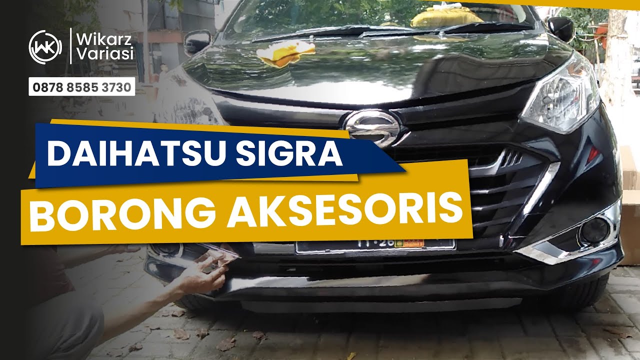 UPGRADE TOYOTA SIGRA DENGAN TAMBAHAN BANYAK AKSESORIS. SIGRA INI JADI TAMPIL BEDA‼️ | WIKARZ VARIASI