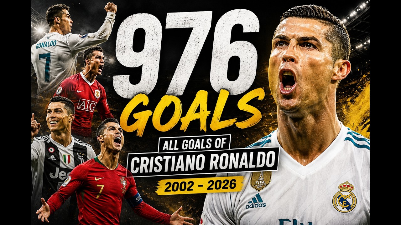 Cristiano Ronaldo - All 900 Goals | Every Goal of His Career (2002&ndash;2026)