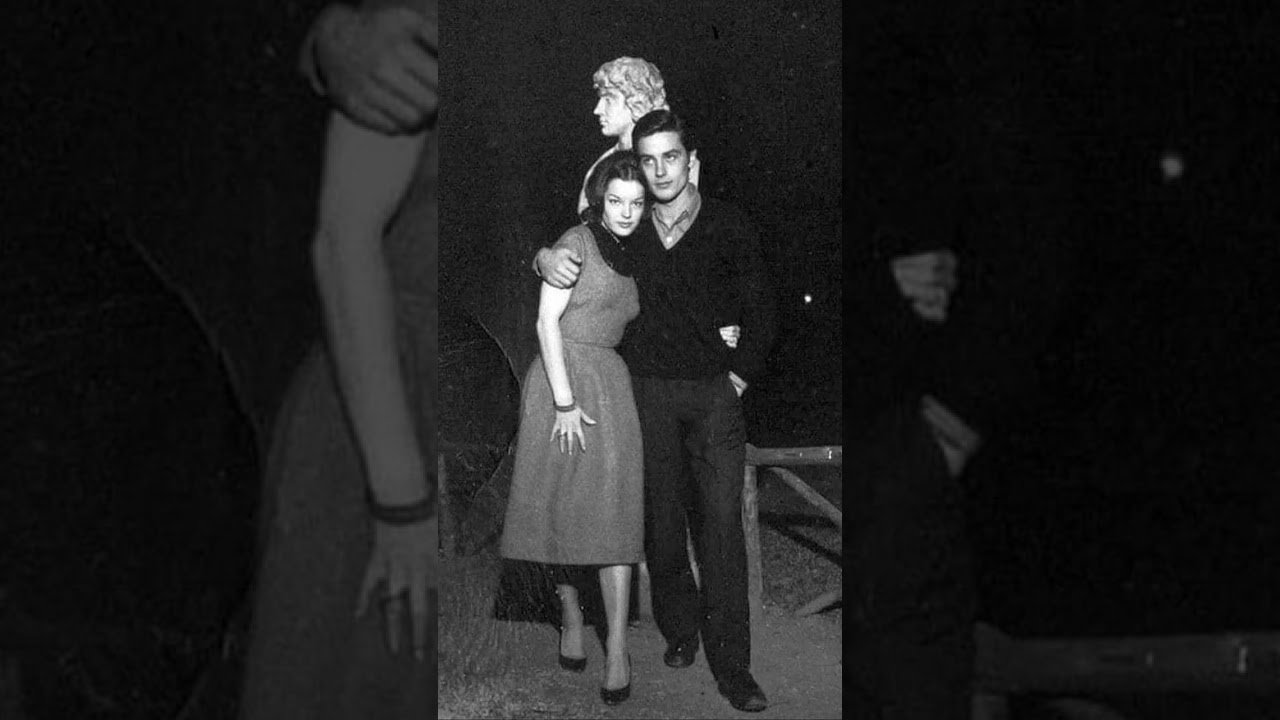 История одной фотографии: Ален Делон и Роми Шнайдер в Риме на презентации фильма &laquo;Кристина&raquo; #art007