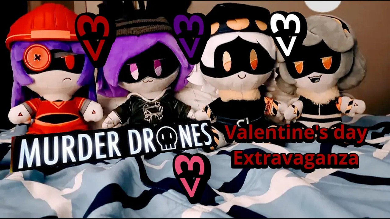 Murder Drones Plushie Adventure (Valentine's day Extravaganza)💌❤️🫀