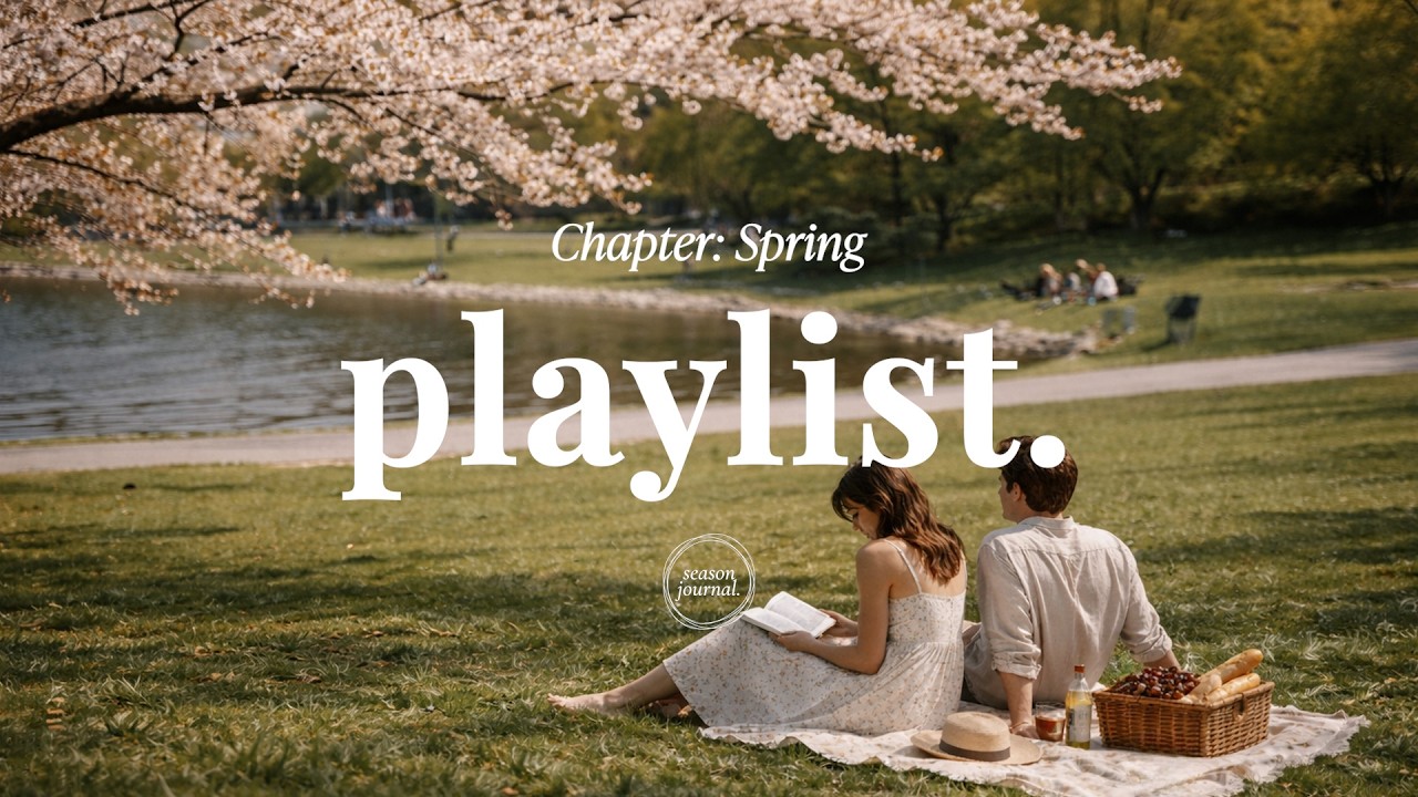 Spring Playlist 🌸 songs that feel like spring in the air | R&B Pop | season journal.
