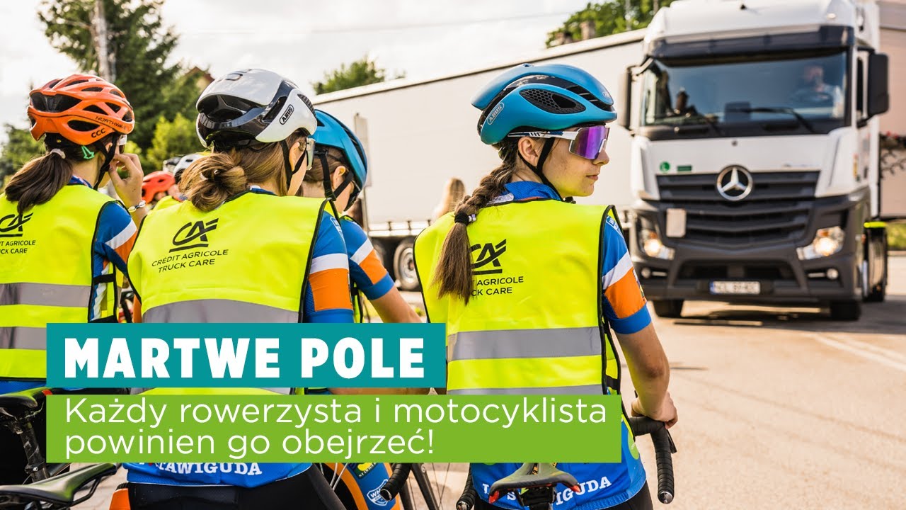 Martwe pole kierowcy - każdy rowerzysta i motocyklista powinien go zobaczyć