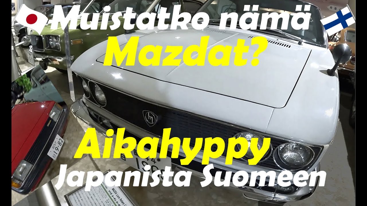 Muistatko nämä Mazdat? Hyppy aikakoneeseen Japanissa