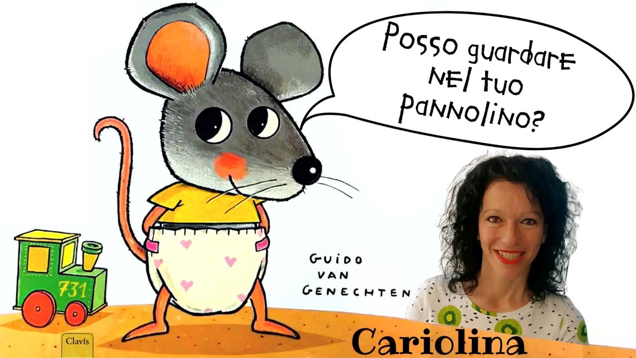 Posso guardare nel tuo pannolino? storie animate by Cariolina  di Guido Van Genechten