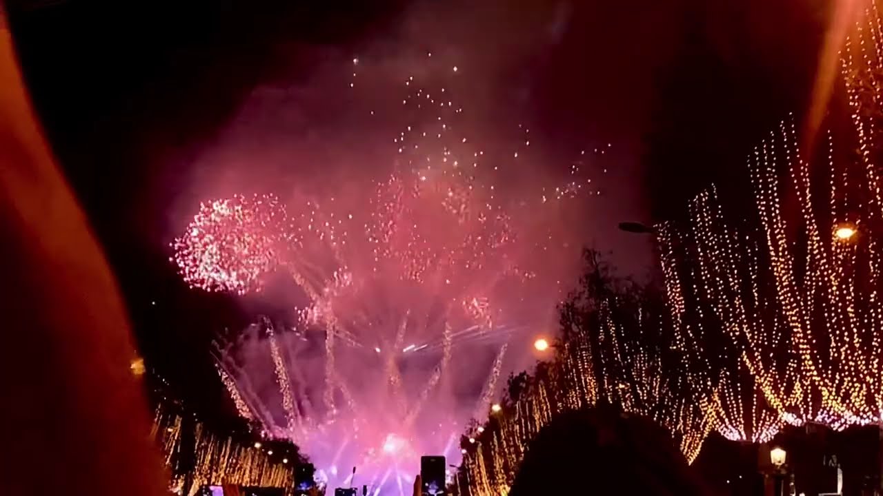 New Year Celebration in #paris 2026
