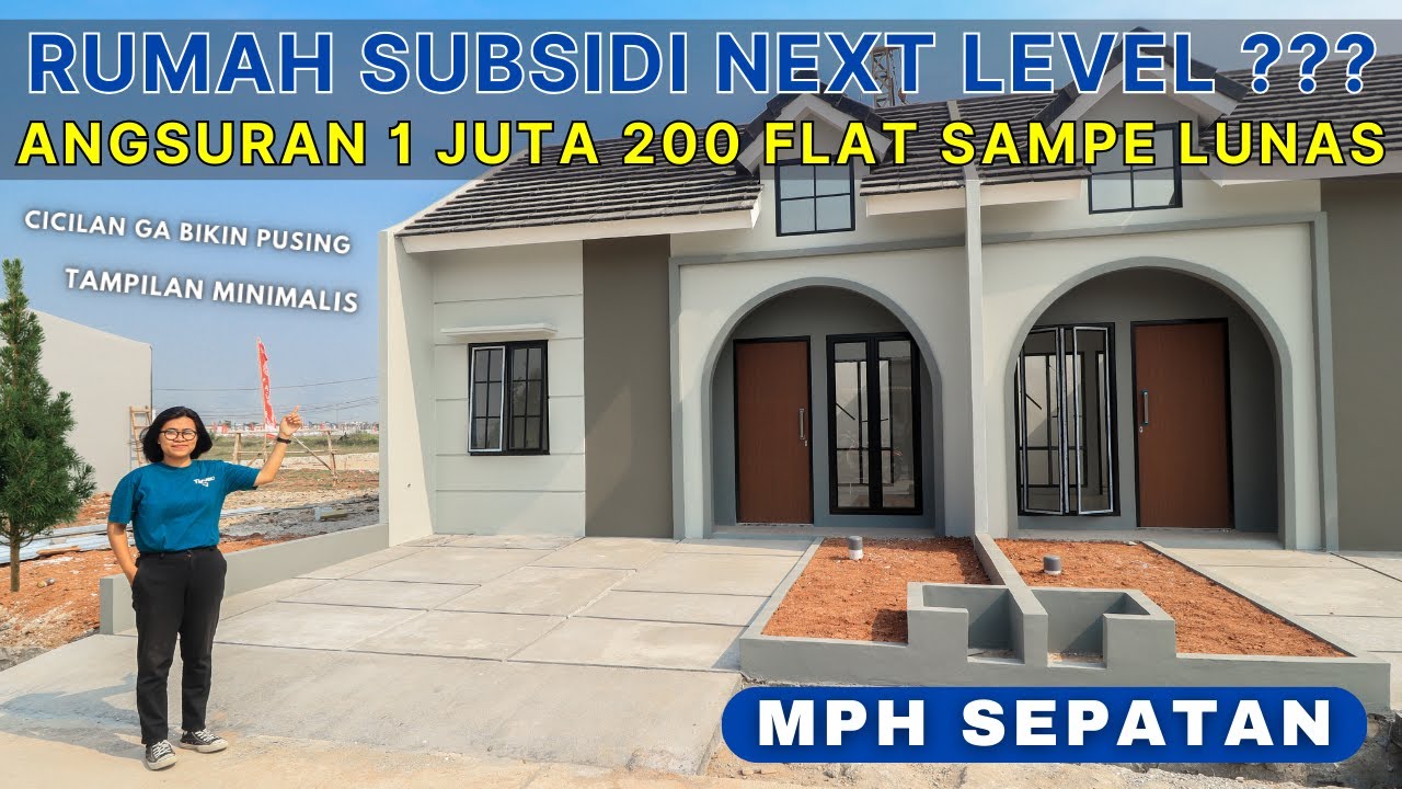 Rumah Subsidi di Tangerang Angsuran Flat Sampe Lunas Dekat Bandara – Mutiara Puri Harmoni Sepatan