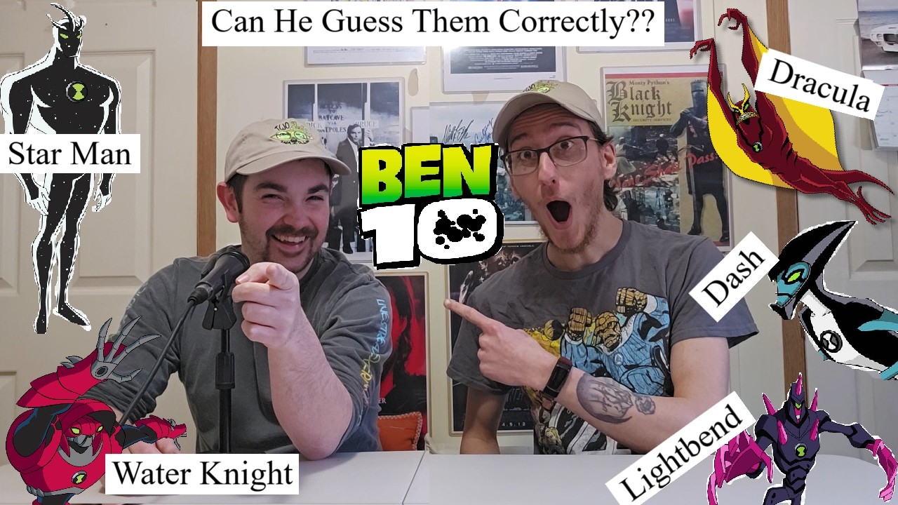 Can Josh Guess The Names Of Ben 10 Aliens??
