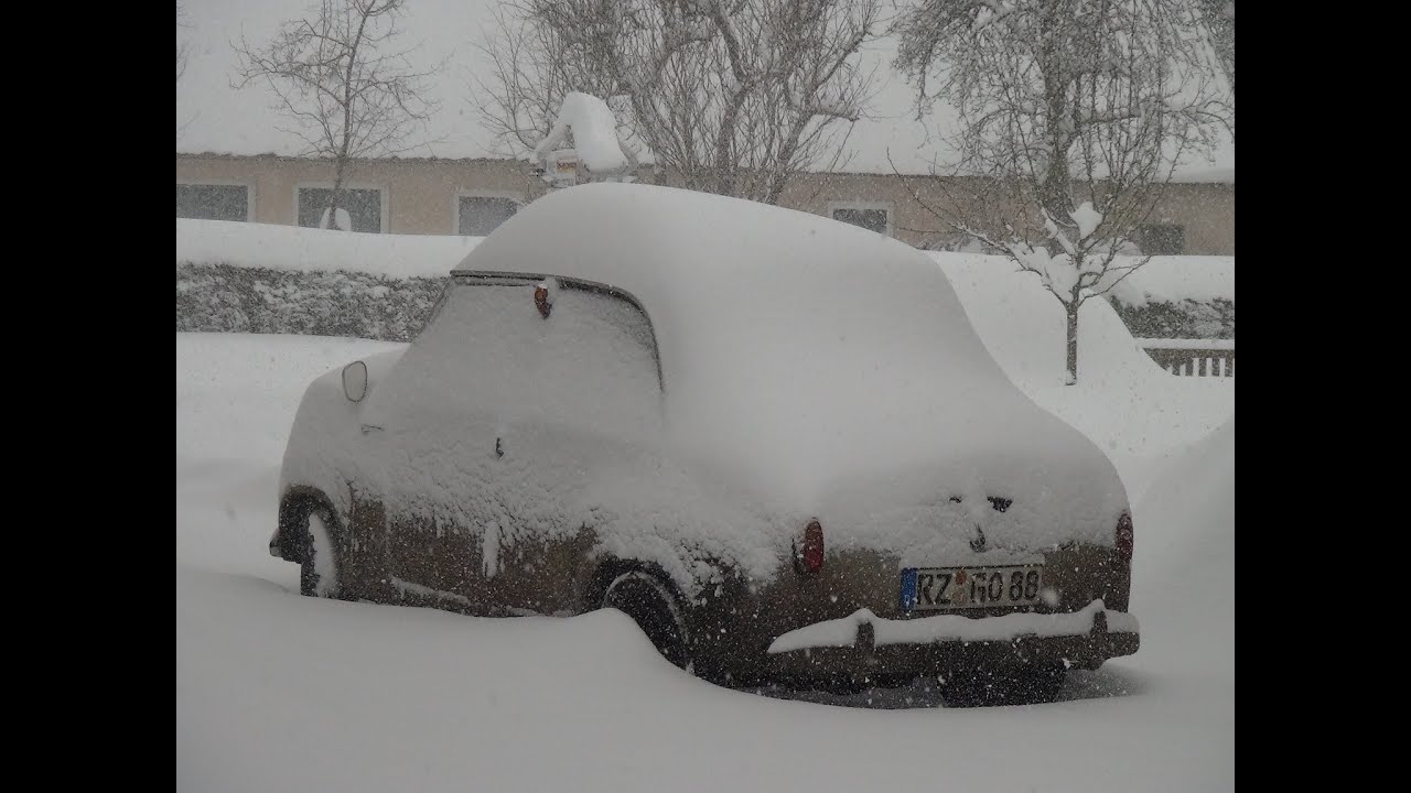 Goggomobil Goggo Snowmobil Winter Schnee Katastrophe 2013