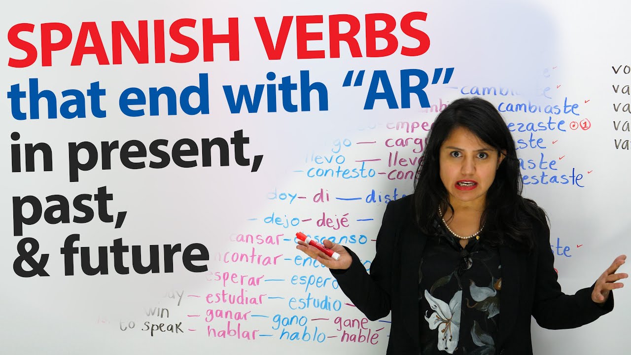 Learn 30 Spanish Verbs You Must Know that end with 