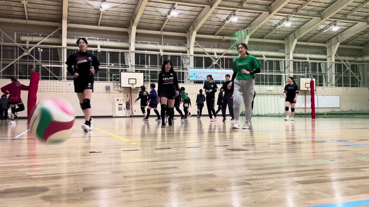 2026/01/22 zell vs Cervezaさん 02 9人制バレー
