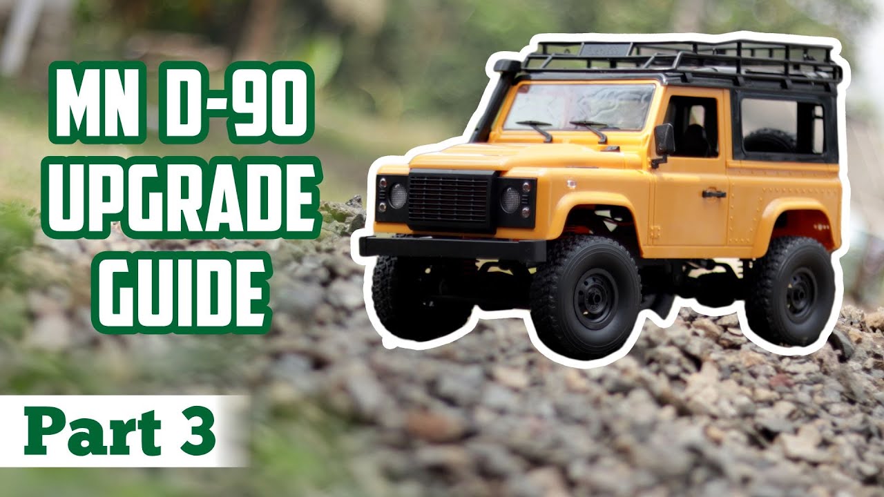 MN D90 UPGRADE | PART 3 | TRANSMITER, ESC, SERVO, BATTERY