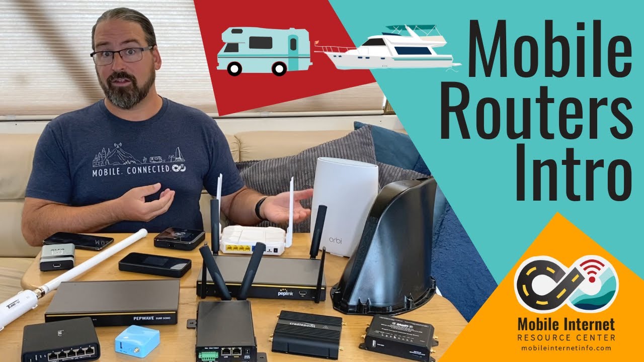 Mobile Routers for RVs & Boats Introduction - Internet Networking for Cellular & Wi-Fi Sources