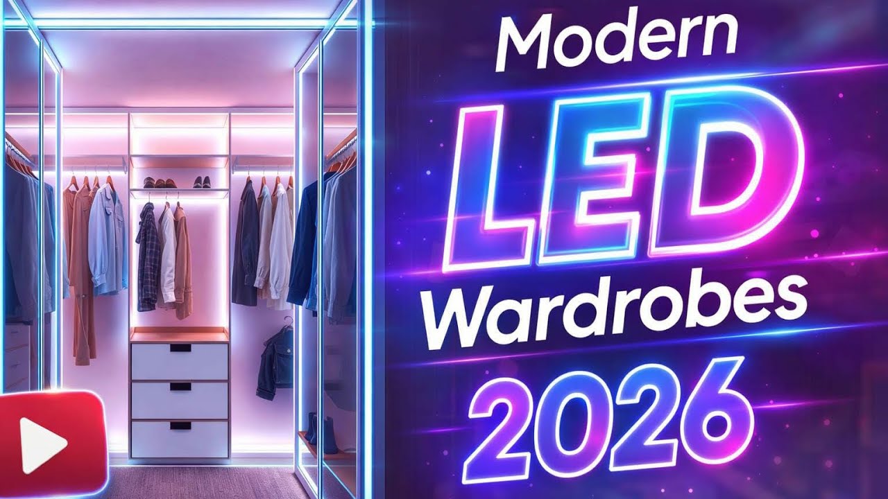 Top 100 LED Wardrobe Design Ideas | Modern Bedroom Wardrobes|cupboard Designs with LED Lights
