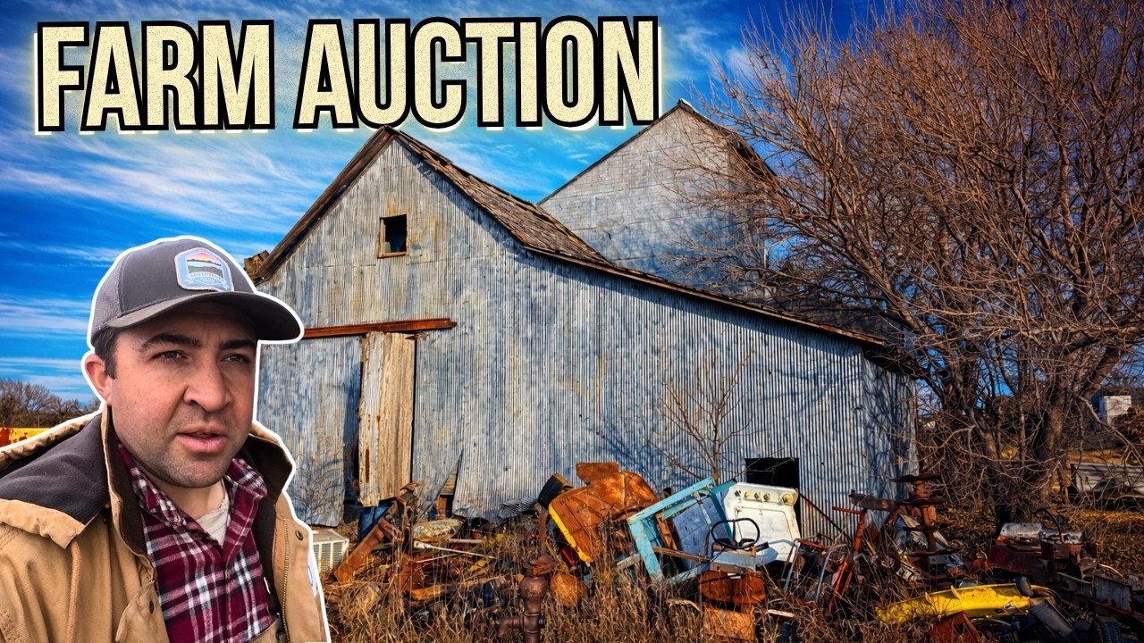 Check out what I Found in this Abandoned Barn! (Rural Farm Auction)