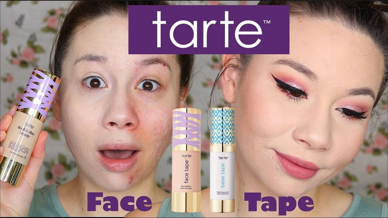 NEW Tarte FACE TAPE on ACNE!!!