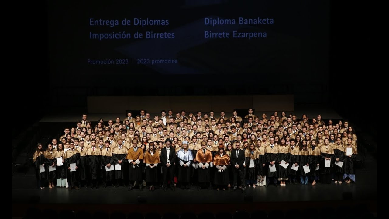 Tecnun celebra el Acto de entrega de Diplomas e Imposición de Birretes