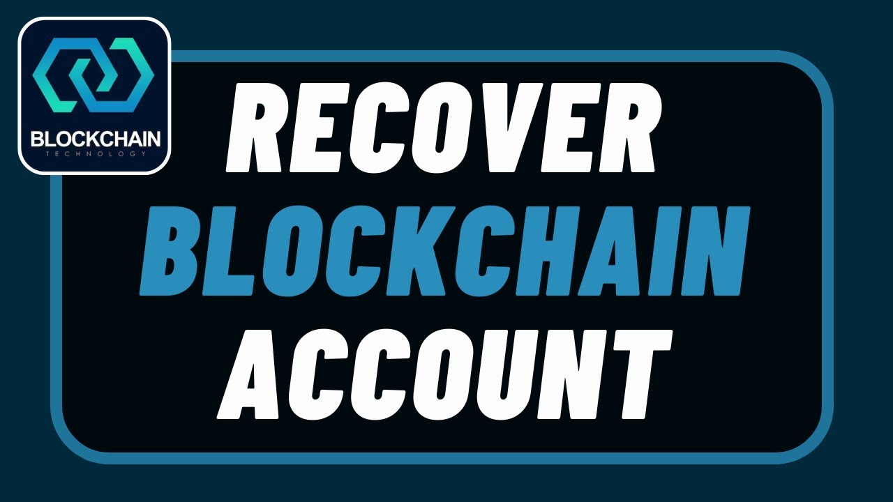 How To Fix Blockchain Lost Recovery Phrase - Recover Blockchain Account !