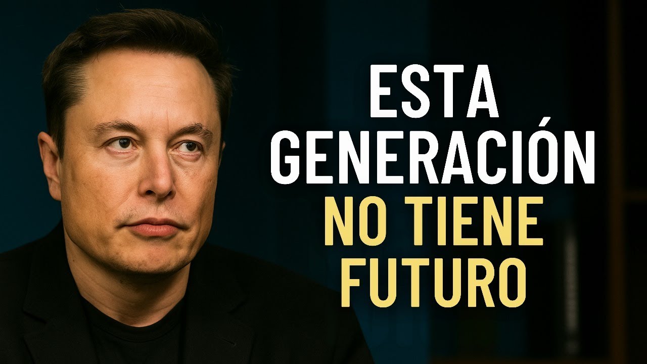 ESTA GENERACIÓN ESTÁ PERDIDA 😨 Elon Musk Lo Dice Sin MIEDO 🔥¡ DEBES verlo Ahora Mismo!