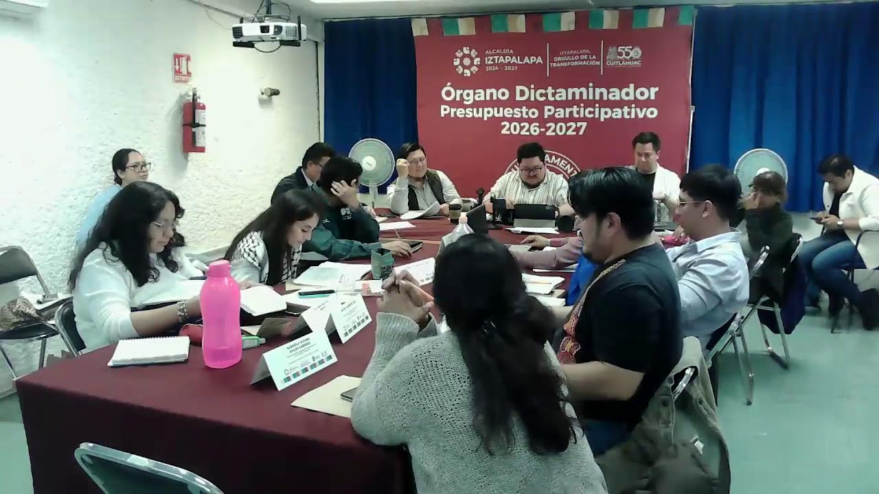 8va Sesión Órgano Dictaminador de la Alcaldía Iztapalapa (continuación 6 de marzo)