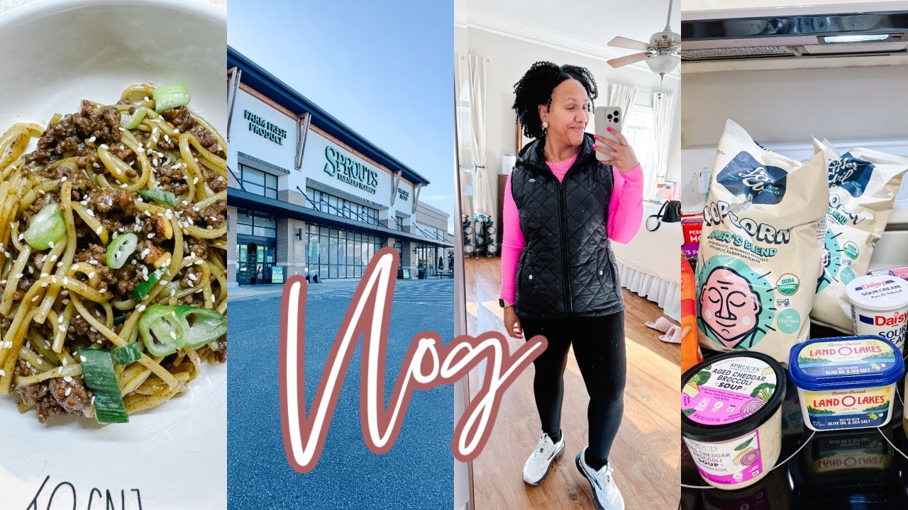 DAY IN MY LIFE VLOG: THRIFT SHOPPING, SPROUTS HAUL & SUBSCRIBER MAIL!
