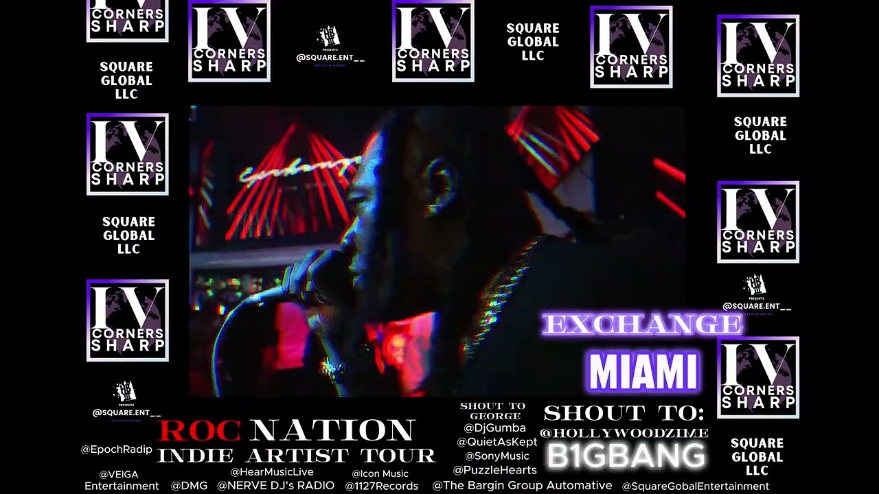 B1GBANG | ROC NATION INDIE ARTIST TOUR | Exchange Miami 🔥
