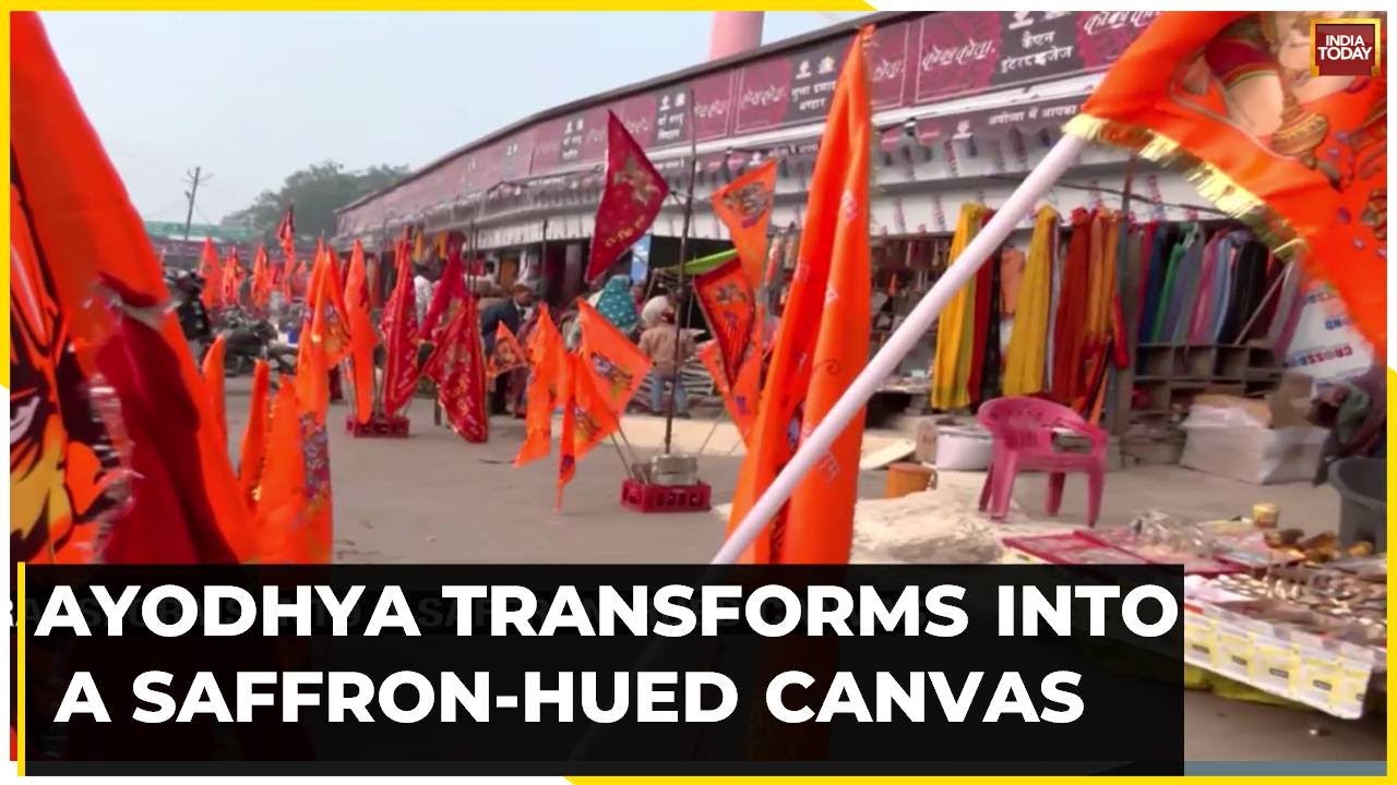 Exclusive Visuals Of How Ayodhya Is Preparing For The Inauguration Of Ram Mandir