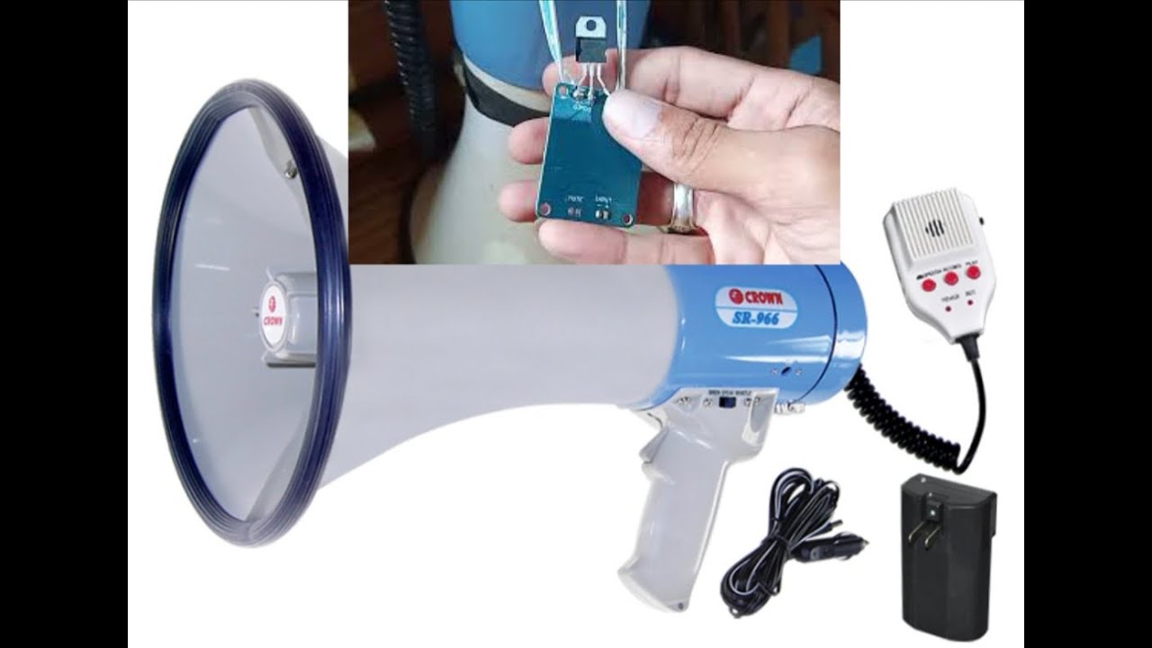 Megaphone pano ayusin DIY
