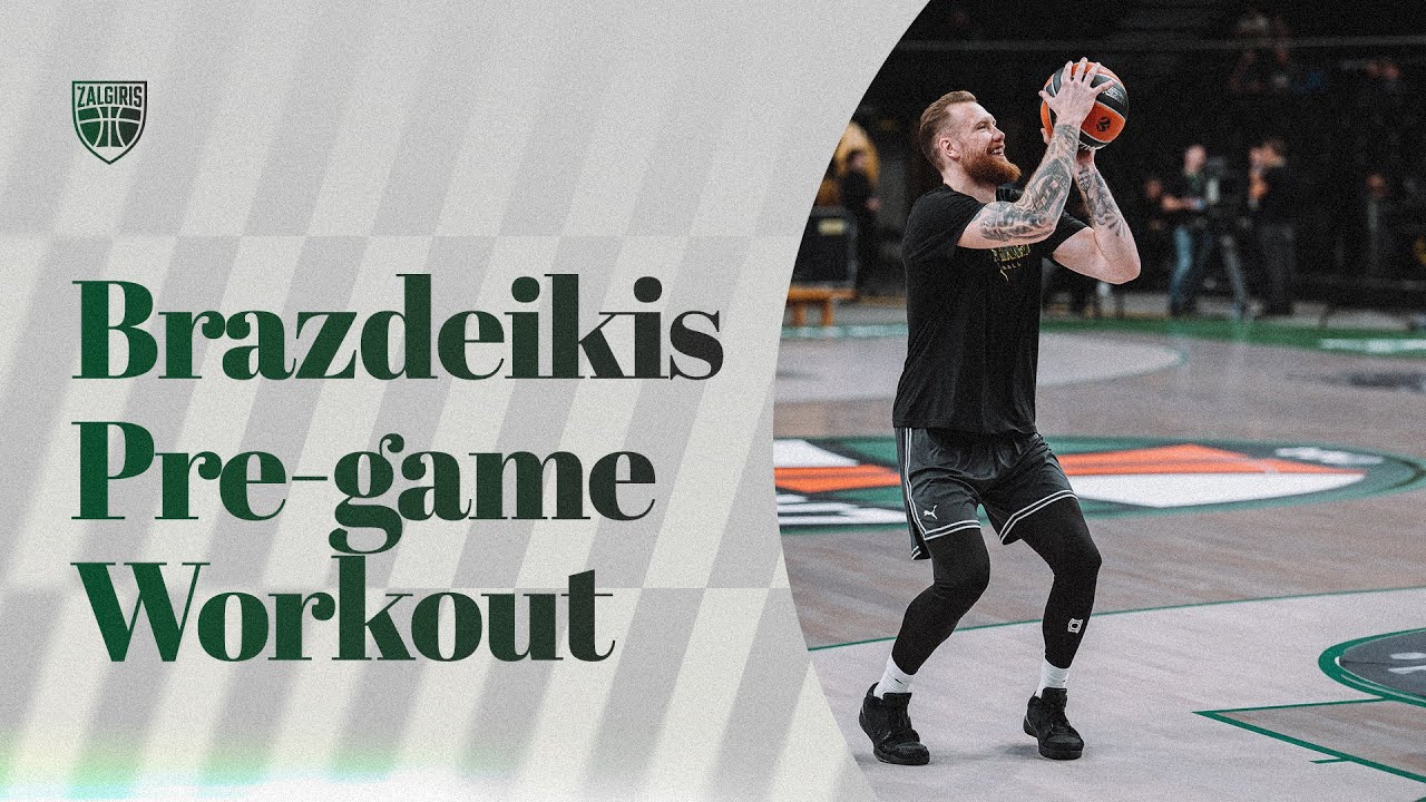 How Ignas Brazdeikis Prepares for the Game