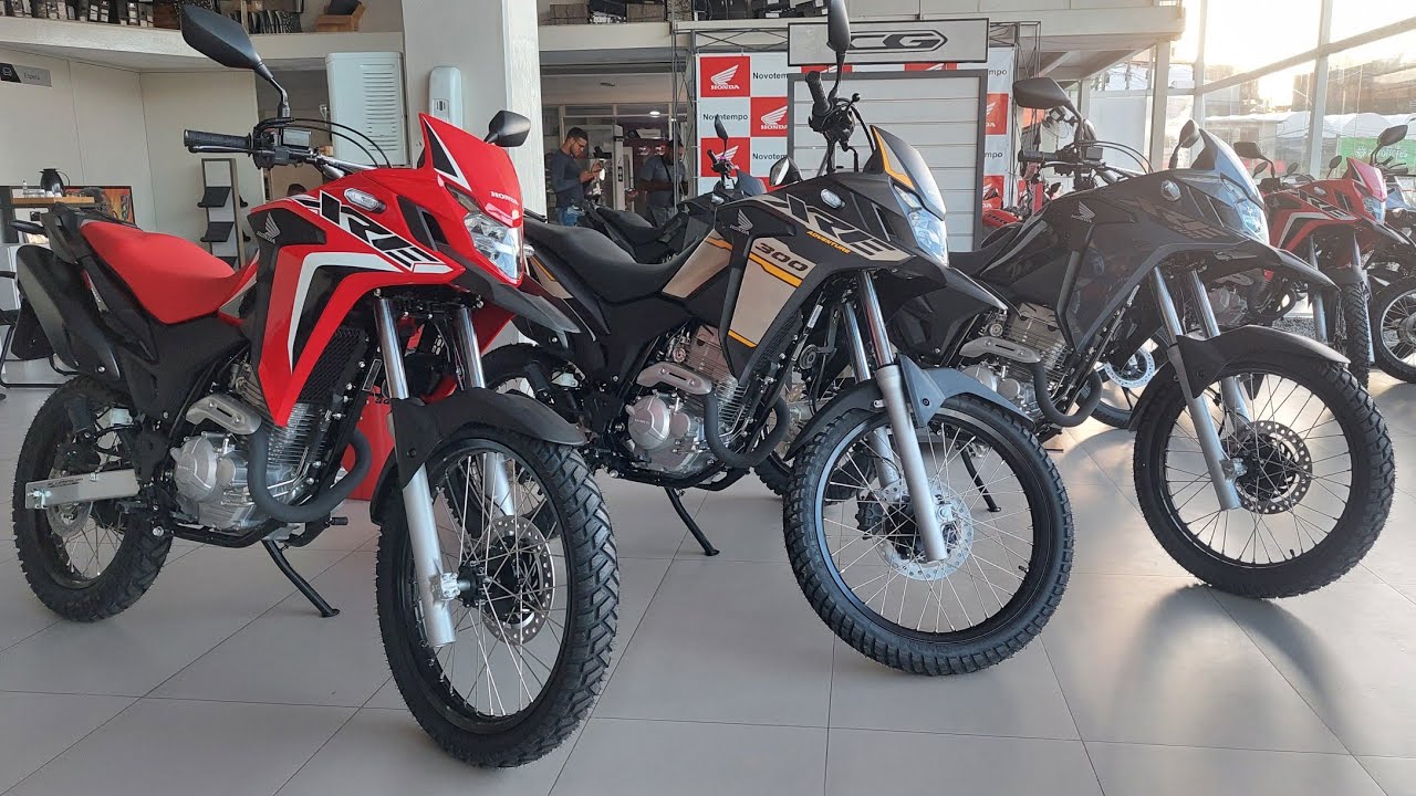 LINDAS! XRE 300 ABS 2023-XRE 300 RALLY 2023-XRE 300 ADVENTURE 2023 EM DETALHES! QUAL SUA PREFERIDA?