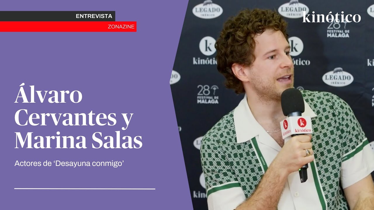Álvaro Cervantes y Marina Salas, actores de ‘Desayuna conmigo’
